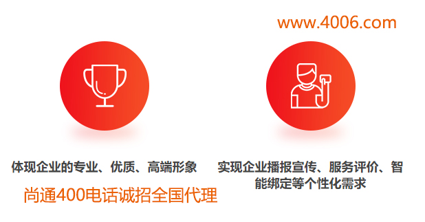 400電話體現(xiàn)企業(yè)專業(yè)、優(yōu)質(zhì)高端形象